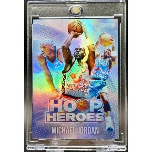 Michael Jordan 6 Card Lot Holographic Short Print Hoop Heroes Fan Art 918 Custom - Picture 2 of 7